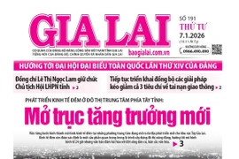 Báo Gia Lai số thứ tư ngày 7-1-2026