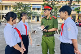 Công an xã tham gia trực tiếp vào công tác Ðoàn