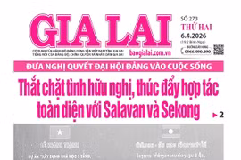 Báo Gia Lai số thứ hai ngày 6-4-2026