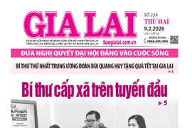 Báo Gia Lai số thứ hai ngày 9-2-2026