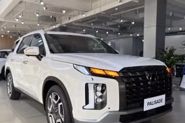 SUV cỡ lớn của Hyundai giảm giá sâu xuống ngang xe hạng D