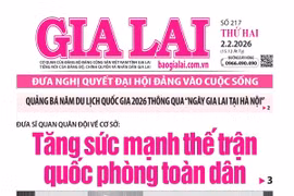 Báo Gia Lai số thứ hai ngày 2-2-2026