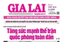 Báo Gia Lai số thứ hai ngày 2-2-2026