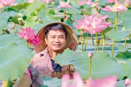 Từ ao sen quê nhà…