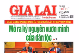 Báo Gia Lai số thứ tư ngày 21-1-2026