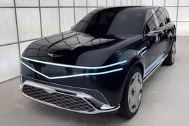 Genesis GV90 - SUV hạng sang cạnh tranh Range Rover và BMW iX7