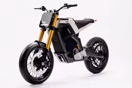 Mô tô điện DAB 1 - phong cách supermoto, giá 305 triệu đồng