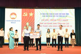 Gia Lai tiếp nhận hơn 89 tỷ đồng hỗ trợ khắc phục hậu quả bão số 13