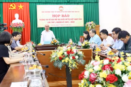 Họp báo thông tin về Đại hội đại biểu MTTQ Việt Nam tỉnh lần thứ I