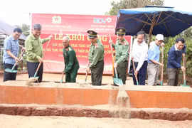 Công an tỉnh Gia Lai khởi công xây 3 nhà ở cho hộ dân có hoàn cảnh khó khăn