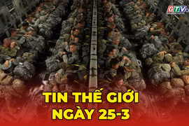 Tin thế giới ngày 25-3: Ông Trump khẳng định Mỹ, Iran đang đàm phán, Pakistan đề nghị làm trung gian