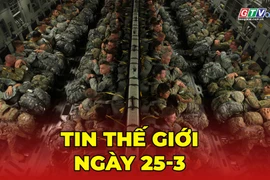 Tin thế giới ngày 25-3: Ông Trump khẳng định Mỹ, Iran đang đàm phán, Pakistan đề nghị làm trung gian