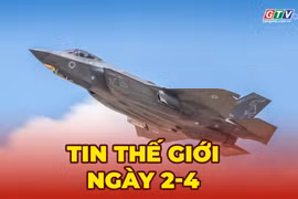 Tin thế giới ngày 2-4: Iran phóng hơn 100 tên lửa hạng nặng và máy bay không người lái tấn công mục tiêu quân sự Mỹ và Israel