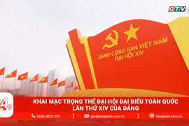 Điểm tin trưa 20-1: Khai mạc trọng thể Đại hội đại biểu toàn quốc lần thứ XIV của Đảng