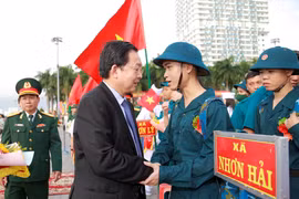 Giao quân đảm bảo đủ chỉ tiêu, có chất lượng