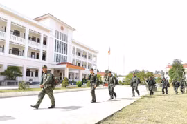 Bộ Chỉ huy quân sự tỉnh Gia Lai luyện tập chuyển trạng thái sẵn sàng chiến đấu