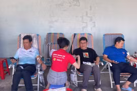 Cán bộ, nhân viên Công ty cổ phần Cảng Quy Nhơn hiến 87 đơn vị máu