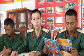 Giáo dục truyền thống yêu nước cho bộ đội qua sách, báo