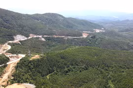 Đoạn qua đèo An Khê thuộc Dự án đường bộ cao tốc Quy Nhơn-Pleiku sẽ được điều chỉnh để tối ưu hóa xây dựng, giảm chi phí. Ảnh: Q.T