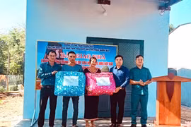 Thị trấn Nhơn Hòa hoàn thành xóa nhà tạm, nhà dột nát