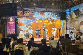 Đông đảo khán giả tham dự đêm nhạc gây quỹ cho thiếu nhi vùng khó. Ảnh: Ngọc Duy