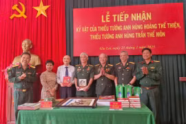 Quân đoàn 34: Tổ chức tiếp nhận nhiều kỷ vật, tư liệu 