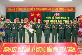 Trung đoàn 710 tổ chức thành công Đại hội Đảng bộ lần thứ V