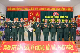Trung đoàn 710 tổ chức thành công Đại hội Đảng bộ lần thứ V