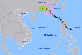 Tin mới nhất bão số 8 Mitag và dự báo thời tiết cả nước 10 ngày tới
