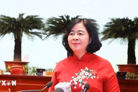 Bà Bùi Thị Minh Hoài tiếp tục được bầu làm Bí thư Thành ủy Hà Nội khóa XVIII