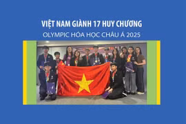 Việt Nam giành 17 huy chương Olympic Hóa học châu Á 2025