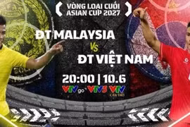 Xem tuyển Việt Nam đấu Malaysia trên kênh nào?