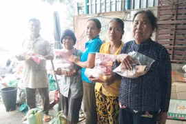 Chi hội trưởng phụ nữ hết mình với phong trào thiện nguyện