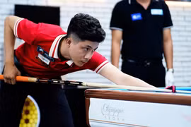 Billiards: Tung sê-ri lớn, tay cơ Việt Nam thắng ấn tượng cao thủ người Mỹ