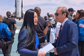 Chủ tịch nước Lương Cường gửi thư chúc mừng người phụ nữ gốc Việt bay vào vũ trụ