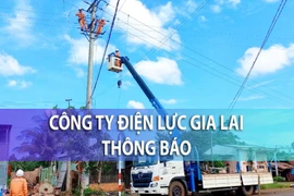 Kế hoạch tạm ngừng cung cấp điện tỉnh Gia Lai