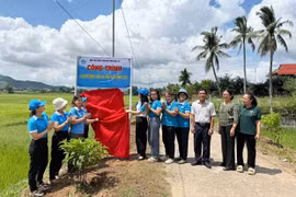 Phụ nữ Gia Lai hướng về ngày hội lớn.