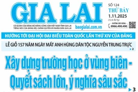 Báo Gia Lai số thứ bảy ngày 1-11-2025