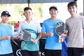 Các tay vợt CLB Kingtek Pickleball vô địch Giải quốc tế Malaysia
