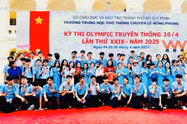 Kỳ thi Olympic truyền thống 30-4 lần thứ 29: Gia Lai đạt 104 huy chương