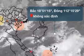 Vùng áp thấp có khả năng mạnh lên thành bão số 1