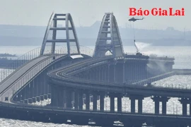 Tin thế giới ngày 4-6: Ukraine tuyên bố đánh cầu Crimea bằng hơn 1 tấn thuốc nổ