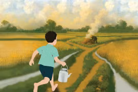 Nhớ khói đốt đồng