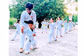 Sôi động mùa hè võ thuật nơi cao nguyên