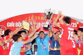 Thắng U19 SLNA, U19 PVF vô địch Quốc gia 2025