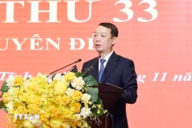 Ông Phan Thiên Định được bầu giữ chức Chủ tịch Ủy ban Nhân dân tỉnh Hà Tĩnh