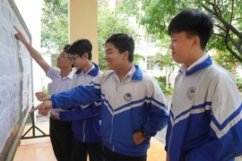 Điểm các môn trong kỳ thi tuyển sinh lớp 10 Trường THPT chuyên Hùng Vương
