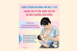 Tuần lễ Thế giới nuôi con bằng sữa mẹ: Chung tay vì sức khỏe trẻ em
