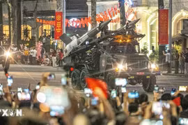 Hà Nội điều chỉnh thời gian cấm đường ngày 24/8, phục vụ diễu binh diễu hành