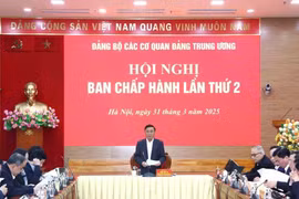 Hội nghị lần thứ 2 Ban Chấp hành Đảng bộ các cơ quan Đảng Trung ương